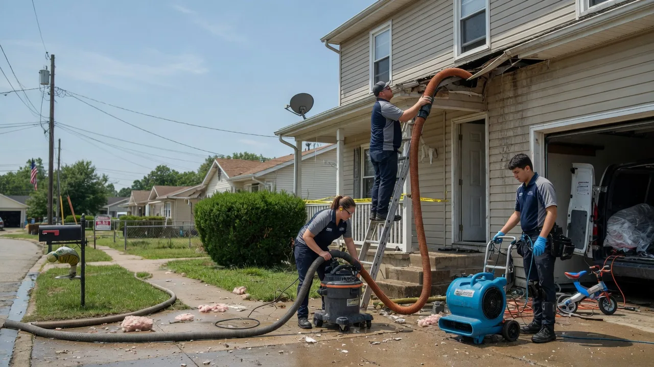 Water Damage Restoration in Spencerville, OH near me